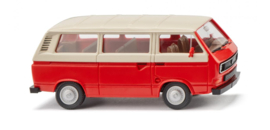 Wiking 029202 - VW T3 - rood/ivoor (HO)