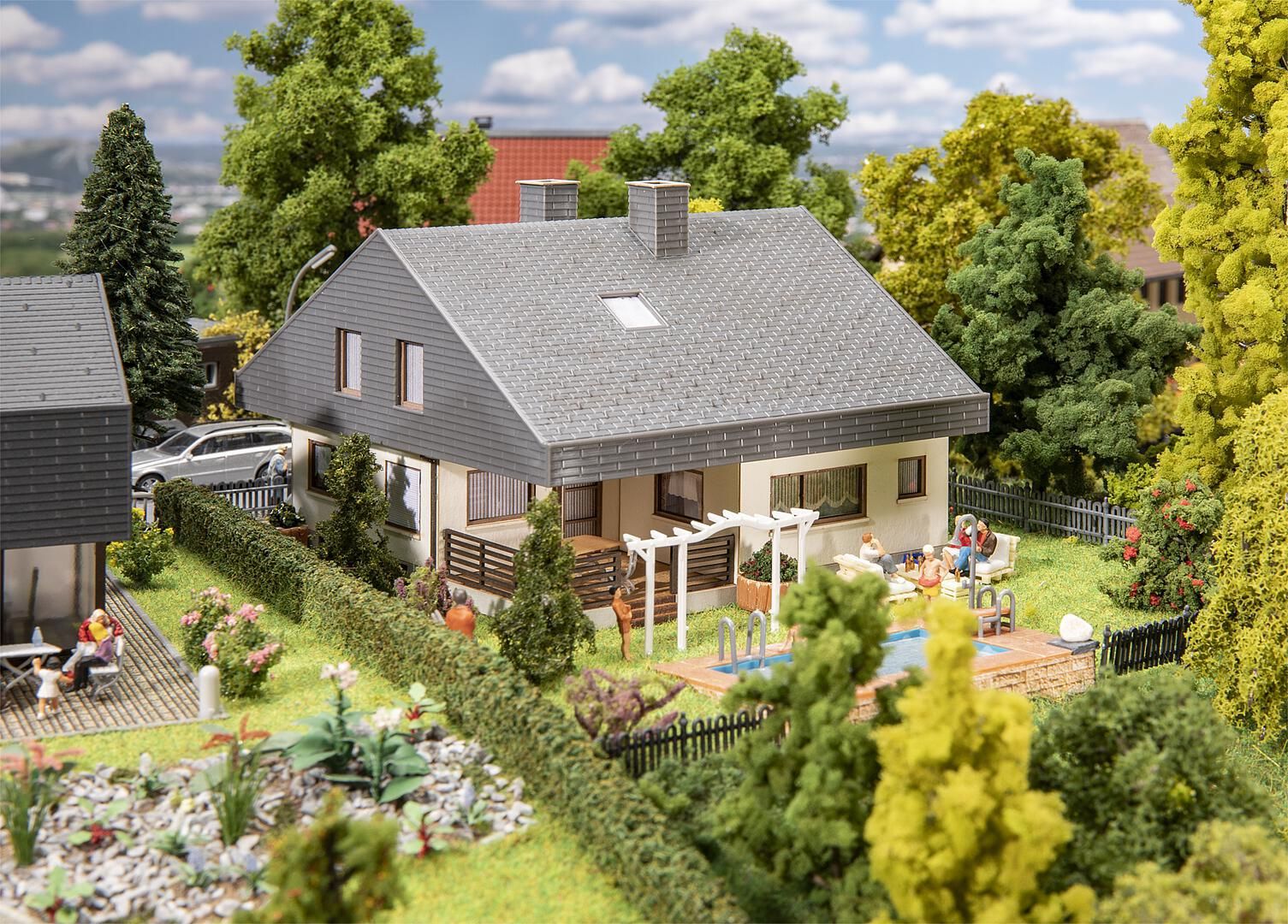 Faller 130644 - met platen dak  (HO)