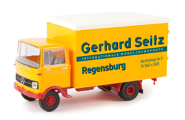 Brekina 48548 - MB LP 608, gesloten opbouw, "Gerhard Seitz" (HO)