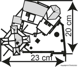 Kibri 39001 - Slot Grafeneck (HO)