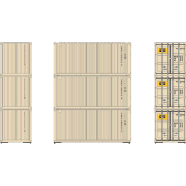 Athearn ATH 27782 - RTR 20' Corrugated Container, CKRU #2 (HO)