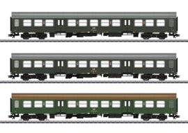 Märklin 42580 - DR, Set rijtuigen type Halberstadt met middeninstap (HO|AC)