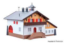 Kibri 39214 - Brandweerkazerne met dorpshuis (HO)