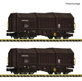 Fleischmann 6660075 - ÖBB/RCW, 2-tlg. Set: Teleskophaubenwagen (N|DC)