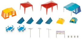 Faller 130504 - Camping tenten set (HO)