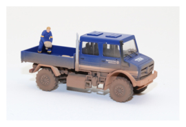 Busch 51083 - MB Unimog U 5023 dubbele cabine THW (HO)