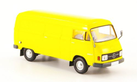 Brekina Starmada 13301 - Mercedes L 206D Kasten, geel, 1970,zonder omkarton (HO)
