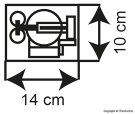 Kibri 39804 - Betonwerk (HO)