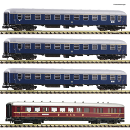 Fleischmann 881910 - DB, 4-delige set "Fernzug Hans Sachs‟ (N)