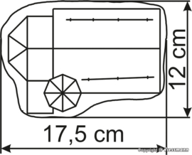 Kibri 38813 - Antoniuskapelle Saas-Grund (HO)