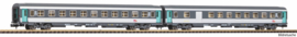 Piko 94508 - N 2er Set Abteilwagen 2 Klasse + 2 Klasse Gepäckabteilwagen SNCF VI (N|DC)