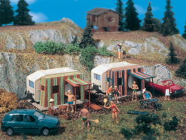 Vollmer 45145 - Caravans (HO)