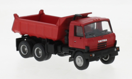 Brekina 71903 - Tatra 815 Kipper, rood/zwart, 1984 (HO)