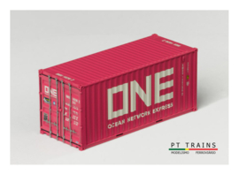 PT Trains 820030.3 - Container 20' ONE (HO)