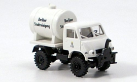 Brekina 39056 - Mercedes Unimog U 402, BSR, met Tank (HO)