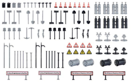 Vollmer 45746 - Decoratieset brandweer (HO)