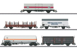 H0 | Märklin 47370 - DB, Set goederenwagens bij serie 194
