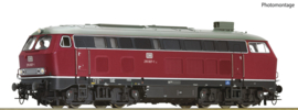 70765 - DB, Diesellocomotief 210 007-1 (DCC sound)