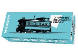 Märklin 45713 - US begeleidingswagen voor goederentreinen (Caboose)in Tin Plate uitvoering (HO|AC)