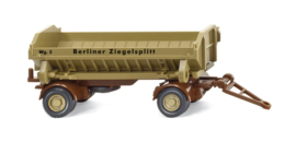 Wiking 067549 - Kiepwagen "Berliner Ziegelsplitt" (HO)