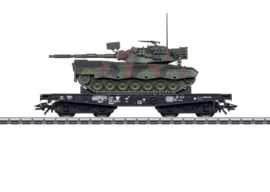 Märklin 48879 - DB,  Platte wagen voor zware ladingen type Rlmmps (HO|AC)