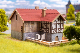 Faller 232138 - Gasthaus Zur Post met biertuin (N)