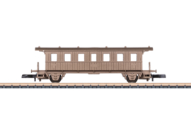 Märklin 87003 - Echt bronzen twee-assig rijtuig met platformen (Z)