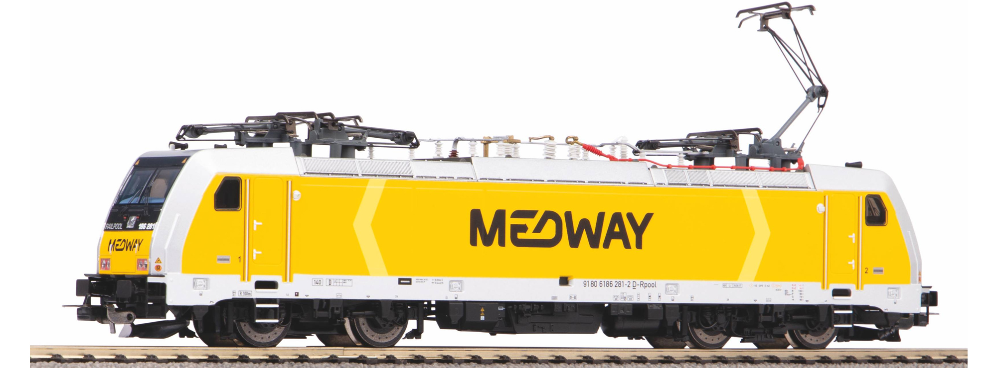 Piko 59771- BR 186, Medway (HO|DCC sound)