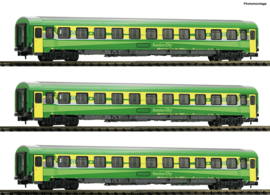 Fleischmann 814439 - GYSEV, 3-dlg eurofirmawagen set (N)