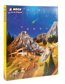 NOCH 65591 - Knutsel adventskalender "Kerststal" (HO)