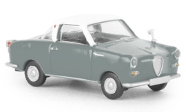 Brekina 27852 - Goggomobil Coupe, grijs/wit (HO)