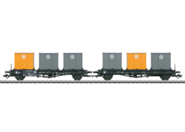 Märklin 46663 - DB, Container transportwagen Laabs (HO)