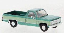 Brekina 19650 - GMC Sierra Grande 1981 groen (HO)