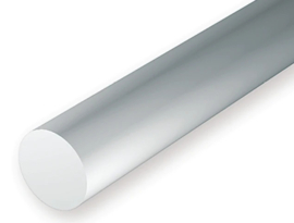 Evergreen 210 - .030" (.75mm) OD WHITE POLYSTRENE ROD