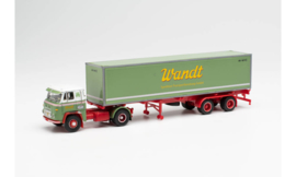 Herpa 026000 - Scania Vabis LB 76 Container-oplegger "Spedition Wandt" (HO)