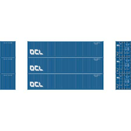 Athearn ATH27057 - 40' Corrugated Low-Cube Container, OCLU #1 (HO)