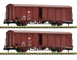 Fleischmann 826213 - DB AG, 2-delige goederenwagen set(N)