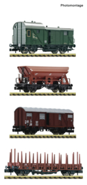 Fleischmann 6660119 - DB, 4-tlg. Set: Güterzug, DB (N|DC)