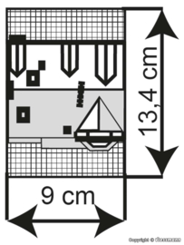 Kibri 39103 - Woning met studio in Bonn  (HO)