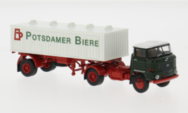 Brekina 71219 - IFA W 50 Bier-SZ, 1965, Potsdamer Biere (HO)