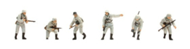 Artitec 387.81 - Set 1 Deutsche Infanterie, winter, 6 figuren (HO)