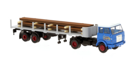 Brekina 82264 - Henschel F161 trekker/oplegger G&G (HO)