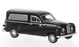BoS-Models 87160 - BMW 502, zwart, 1952, begrafenisauto (HO)