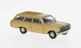 Brekina 20473 - Opel Rekord A caravan 1963, goud (HO)