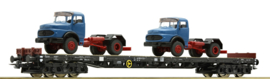 Roco 67303 - DB, rongenwagen met 2 trekkers (HO|DC)