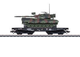 Märklin 48877 - DB,  Platte wagen voor zware ladingen type Rlmmps (HO|AC)