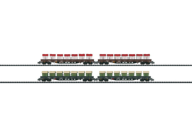 Minitrix 15071.1 - AAE Cargo, lageboordwagen type Rens (N|DC)