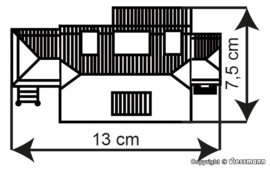 Kibri 37161 - Postkantoor Munderkingen (N)