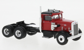 Brekina 85750 - Peterbilt 281, rood, 1955 (HO)