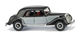 Wiking 082204 - Citroën 15 SIX - zwart/wit (HO)